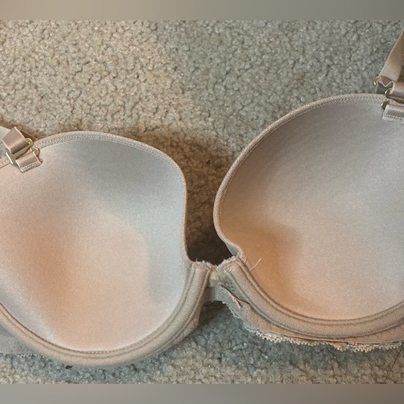 Natori Nude Lace Removable Strap Bra Size 32 D - Picture 6 of 8